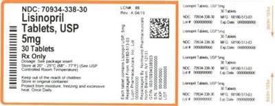 70934-338-30 - Rev A 04-19.jpg Label 5mg - 70934 338 30 Rev A 04 19